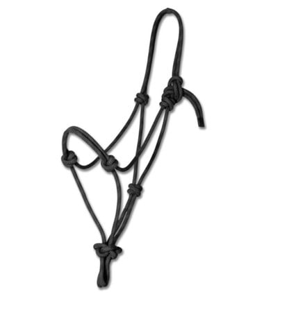 Ohlávka provazová -BANG- černá