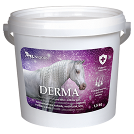 Uniqorn Derma, 1,5 kg sarkoidy, letní vyrážka, podlomy