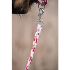 Ohlávka s vodítkem HKM magenta - set magenta 5