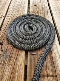 Lonž BANG horsemanship 3,8m 14mm KARABINA KŮŇ černá