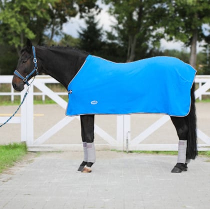 Deka odpocovací Britta azurová