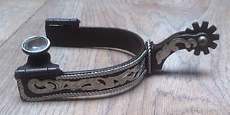 Westernové ostruhy Show brown