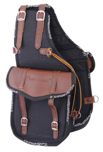 Zadní duo brašna Cattleman's  Black