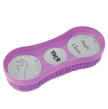 Kartáč na koně Magic fialový