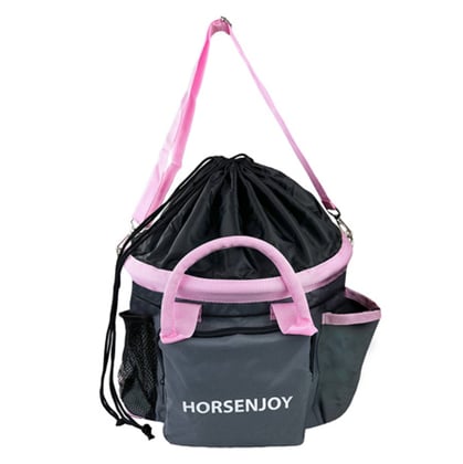 Taška na čištění HORSE grey/pink