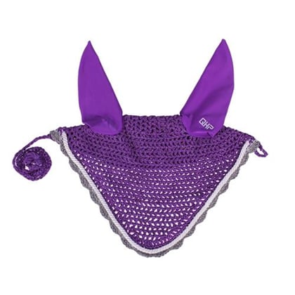 Čabraka na uši fialová