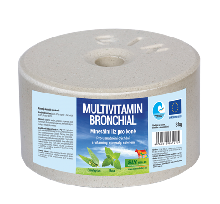 Bronchial, minerální multivitaminový liz na uvolnění dýchacích cest