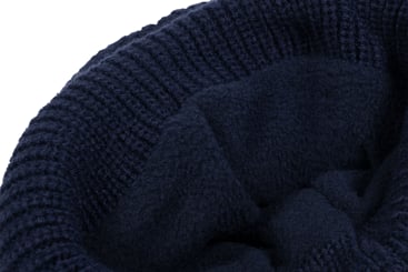 Pletená čepice HKM -Ruby- tmavě modrá - RUBY NAVY (2)