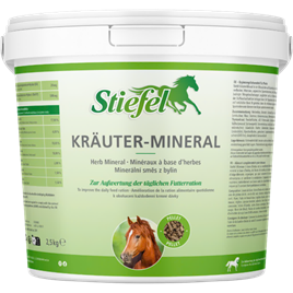 Minerální směs z bylinek pro koně Krauter-Mineral