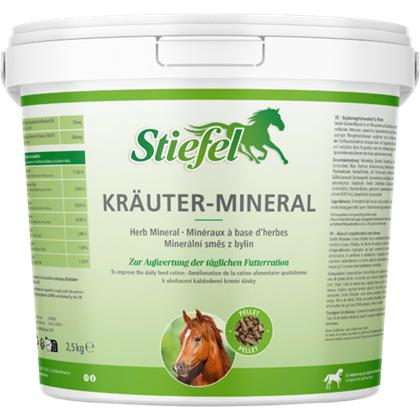 Minerální směs z bylinek pro koně Krauter-Mineral