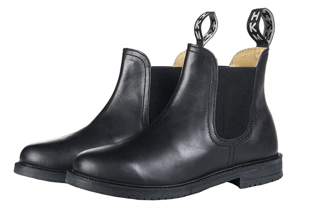 Jezdecká kožená perka Zurich HKM