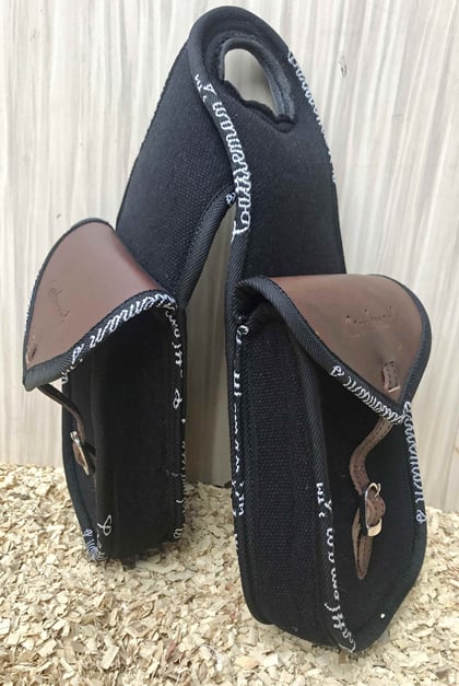 Luxusní duo brašna Cattleman's černá