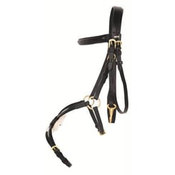 Uzdečka Waldhausen X-Line s mexickým nánosníkem černá - mexico 2