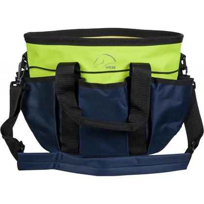 Taška HKM na čištění -neon lime/blau