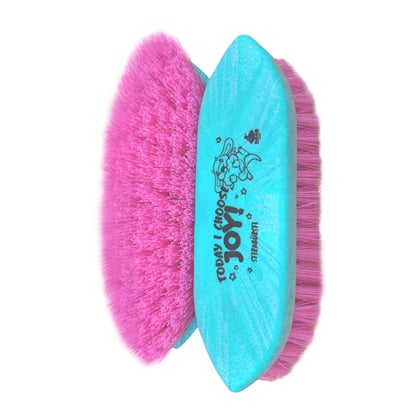 Kartáč na hrubou špínu Haas růžovo/tyrkysový