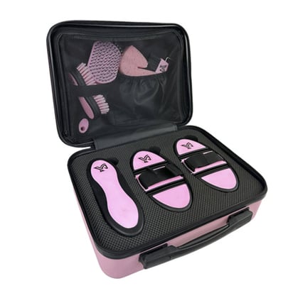 Luxusní box s výbavou růžový