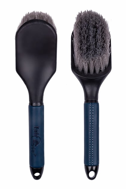 Kartáč na kopyta kožený FP navy