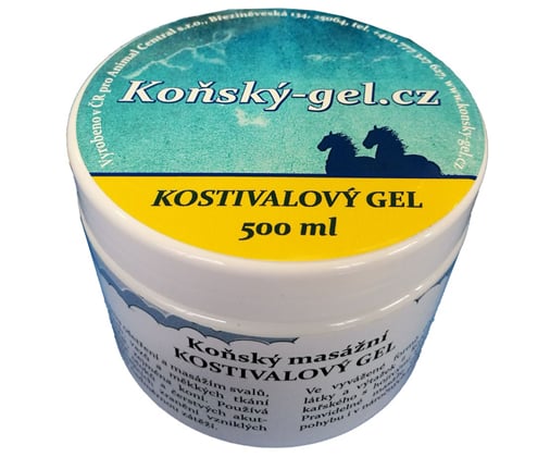 Kostivalový masážní gel 500ml