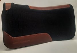 Westernová deka krátká plstěná černá