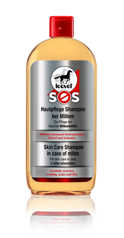 Jemný šampon na porušenou kůži, při letní vyrážce a při napadení roztoči SOS Hautpflege Shampoo