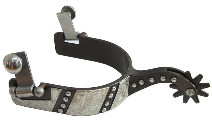 Ostruhy westernové Dots Black