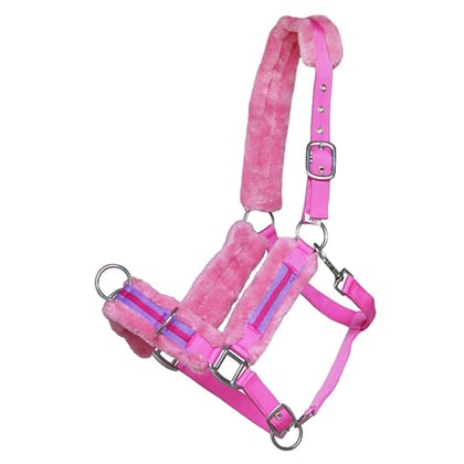 Obnosek s kožíškem růžový