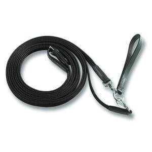 Otěže průvlečky plátěné černé