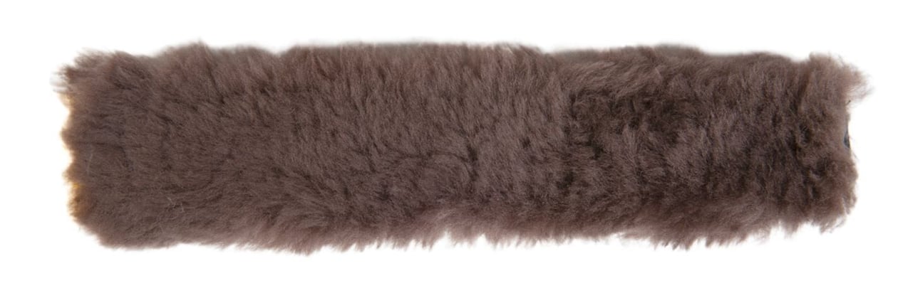 Návlek z pravého beránka hnědý