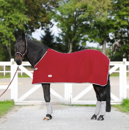 Deka odpocovací Britta červená