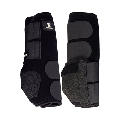 Chrániče neopren CLASSIC EQUINE přední black