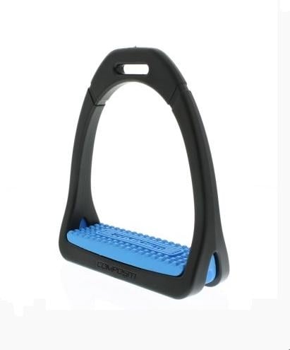 Třmeny Compositi 12cm light blue