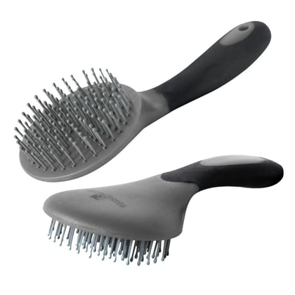 Kartáč na hřívu a ocas černo šedý