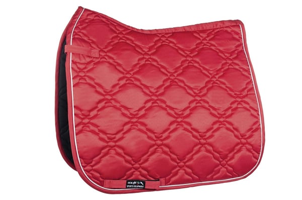 Podsedlová dečka HKM Bologna červená