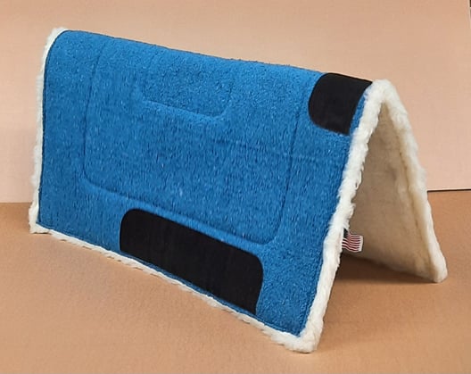 Westernová deka krátká Arena Masters modrotyrkysová