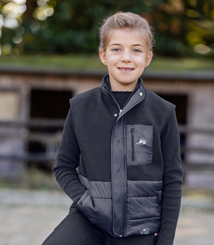 Dětská vesta Lucky Milu Waldhausen tmavě modrá - vesta blue 3