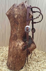 Westernová uzdečka GVR na dvě uši Buckaroo Brading - uzdečka 2