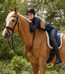 Waldhausen Pad beránkový  tmavě modrý - podložka navy 1