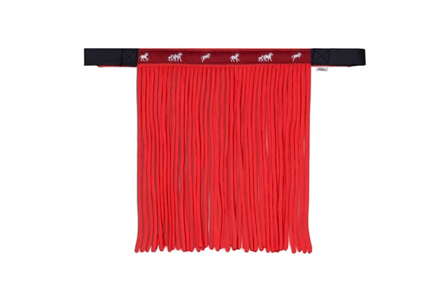 Třásně FP Active s výšivkou koníků červené