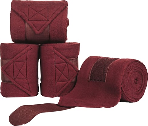 Bandáže HKM 4ks vínové 