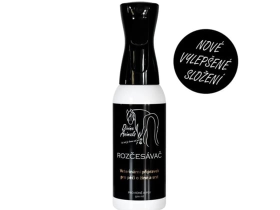 Veterinární rozčesávač 500ml vylepšená receptura