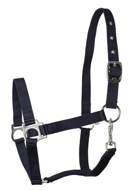 Ohlávka nylonová Fair Play tmavě modrá