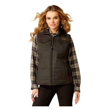 Westernová dámská vesta ARIAT -Grizzly- black