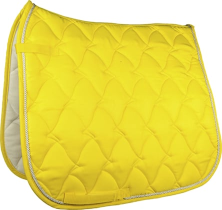 Podsedlová dečka HKM Cassandra Softice neon žlutá