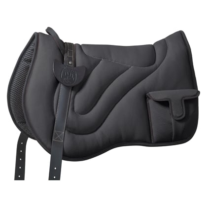 Bareback Pad Mesh Loesdau černý